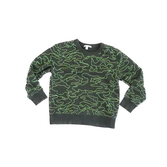 Rockets Of Awesome Boys Green Sweatshirt Size: 6 Years Green