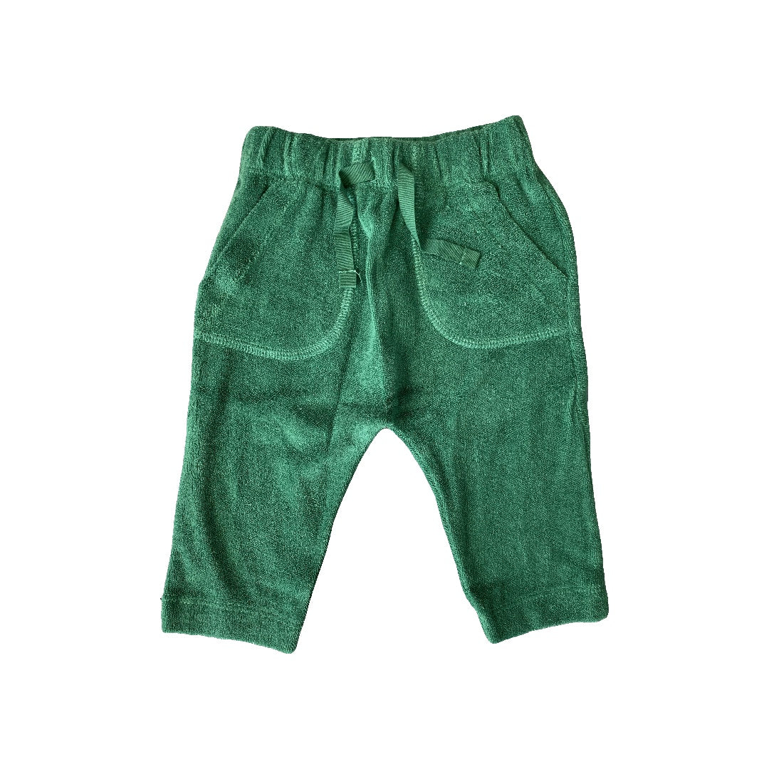 Oliver & Rain Unisex green Pants Size: 6 months green