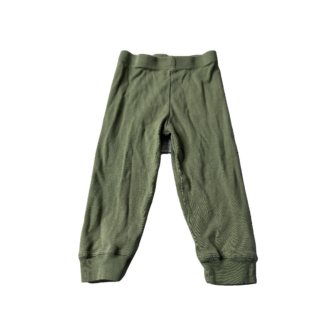 Primary Unisex green Pants Size: 12-18 months green