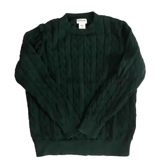 Crewcuts Boys Green Sweater Size: 6-7 Years Green
