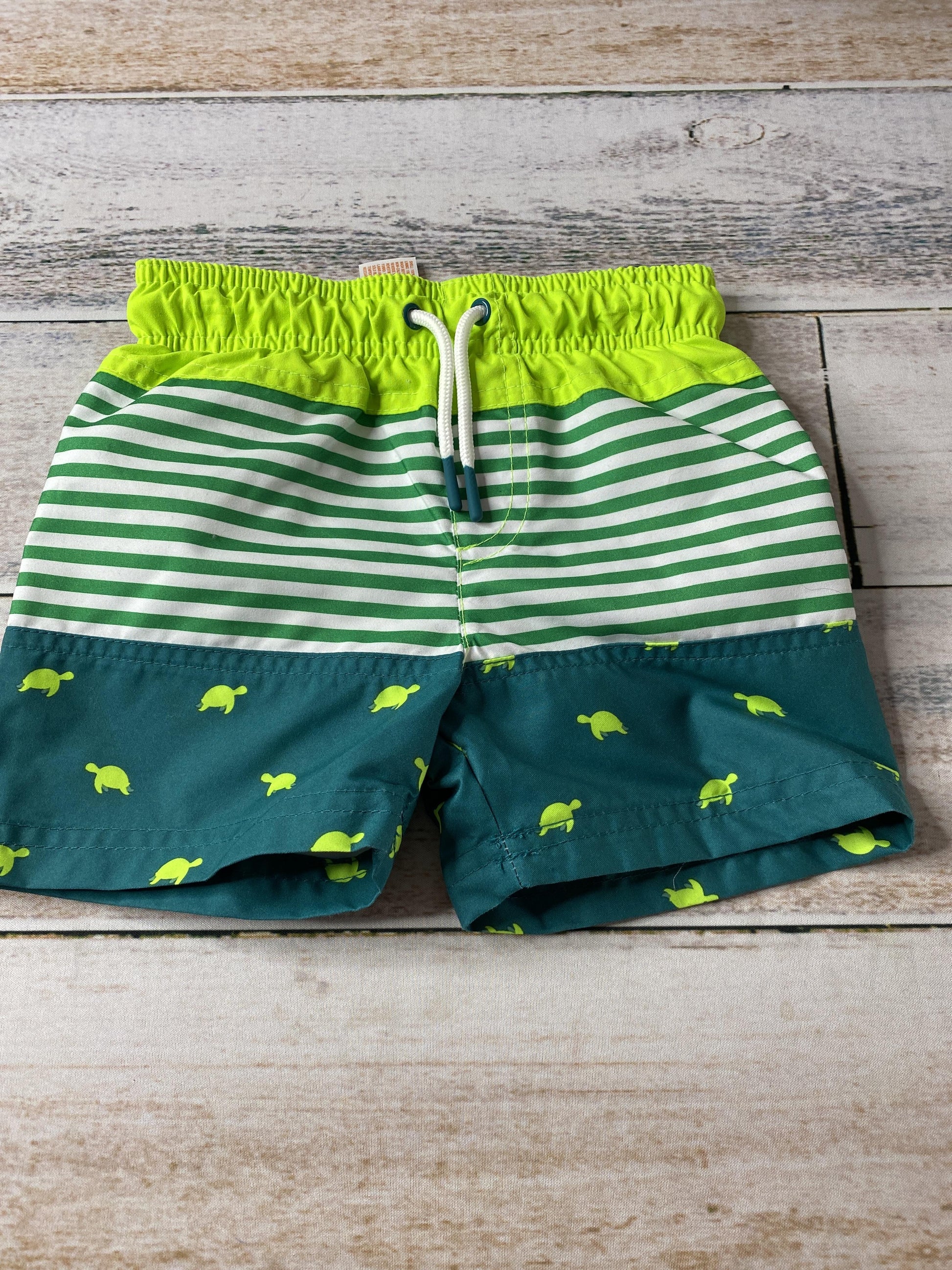 Cat & Jack Boys green Trunks Size: 2T green
