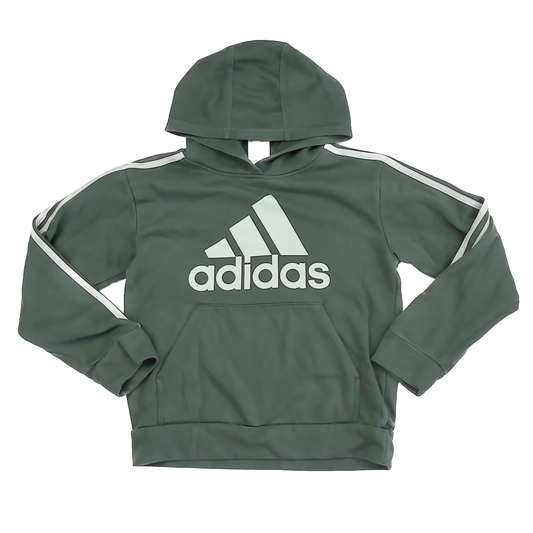 Adidas Boys Green Hoodie Size: 10-12 Years Green
