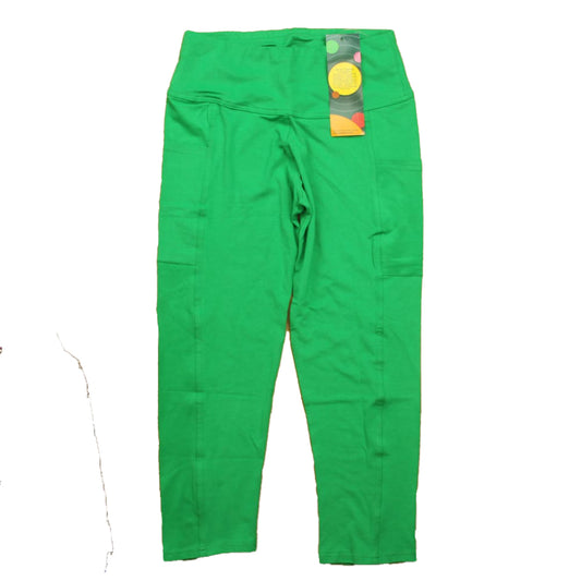 Svaha Girls Green Leggings Size: Adult Small Green