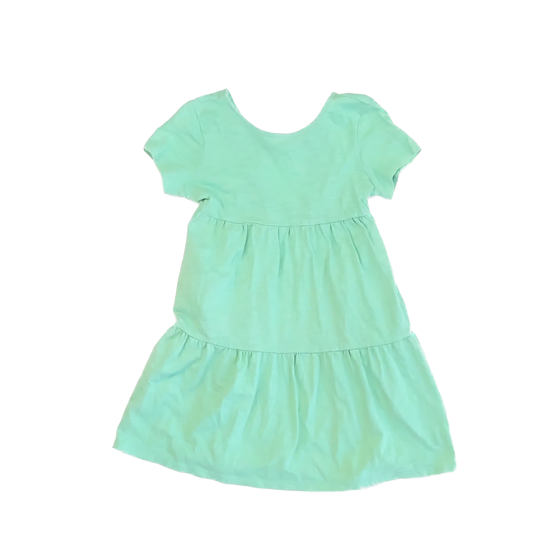 Cat & Jack Girls Green Dress Size: 6 Years Green