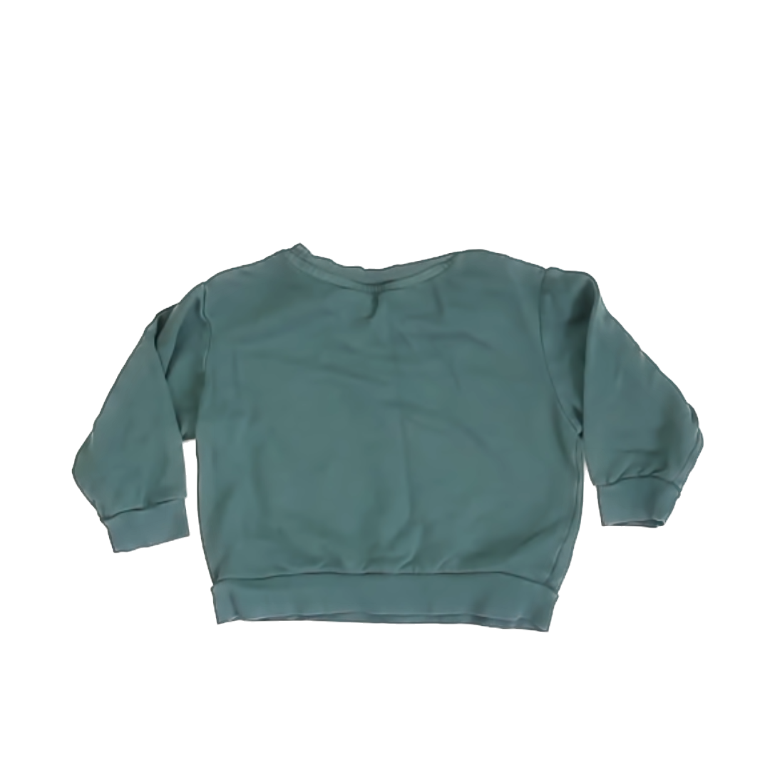 H&M Unisex Green Sweatshirt Size: 3-4T Green