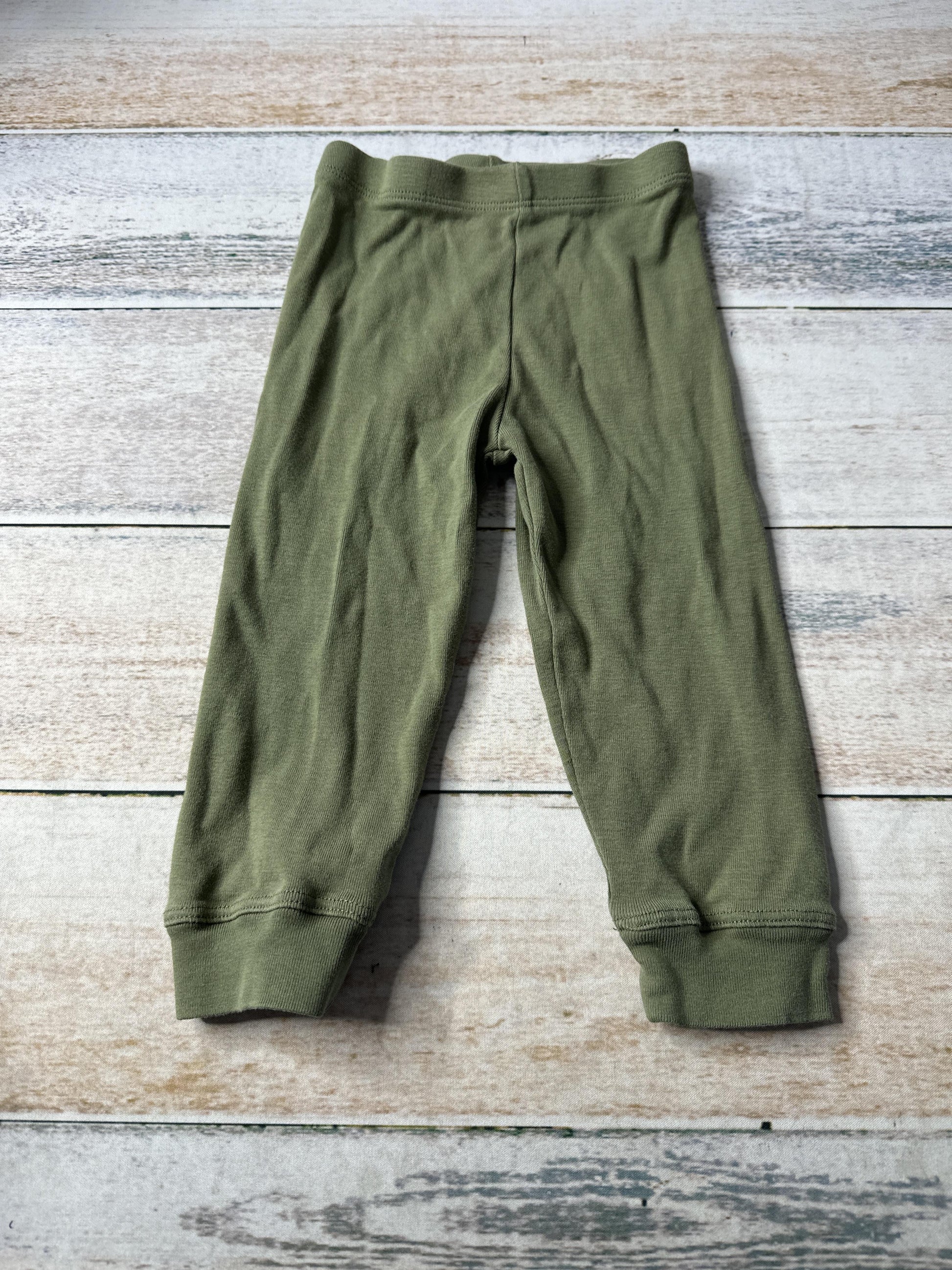 Primary Unisex green Pants Size: 12-18 months green