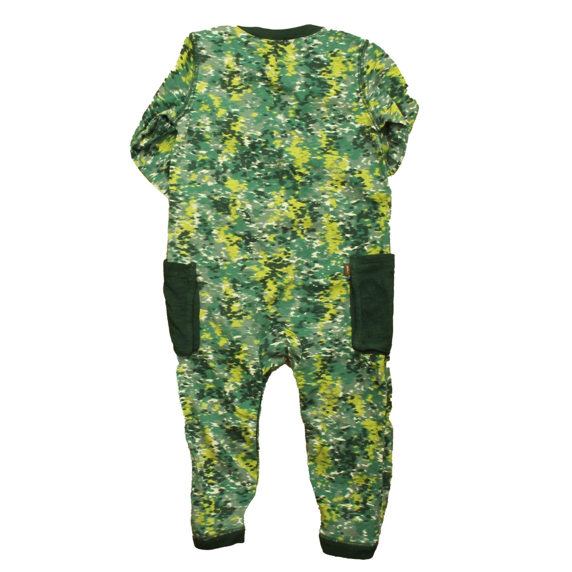 Tea Collection Boys Green Long Sleeve Outfit Size: 18-24 Months Green