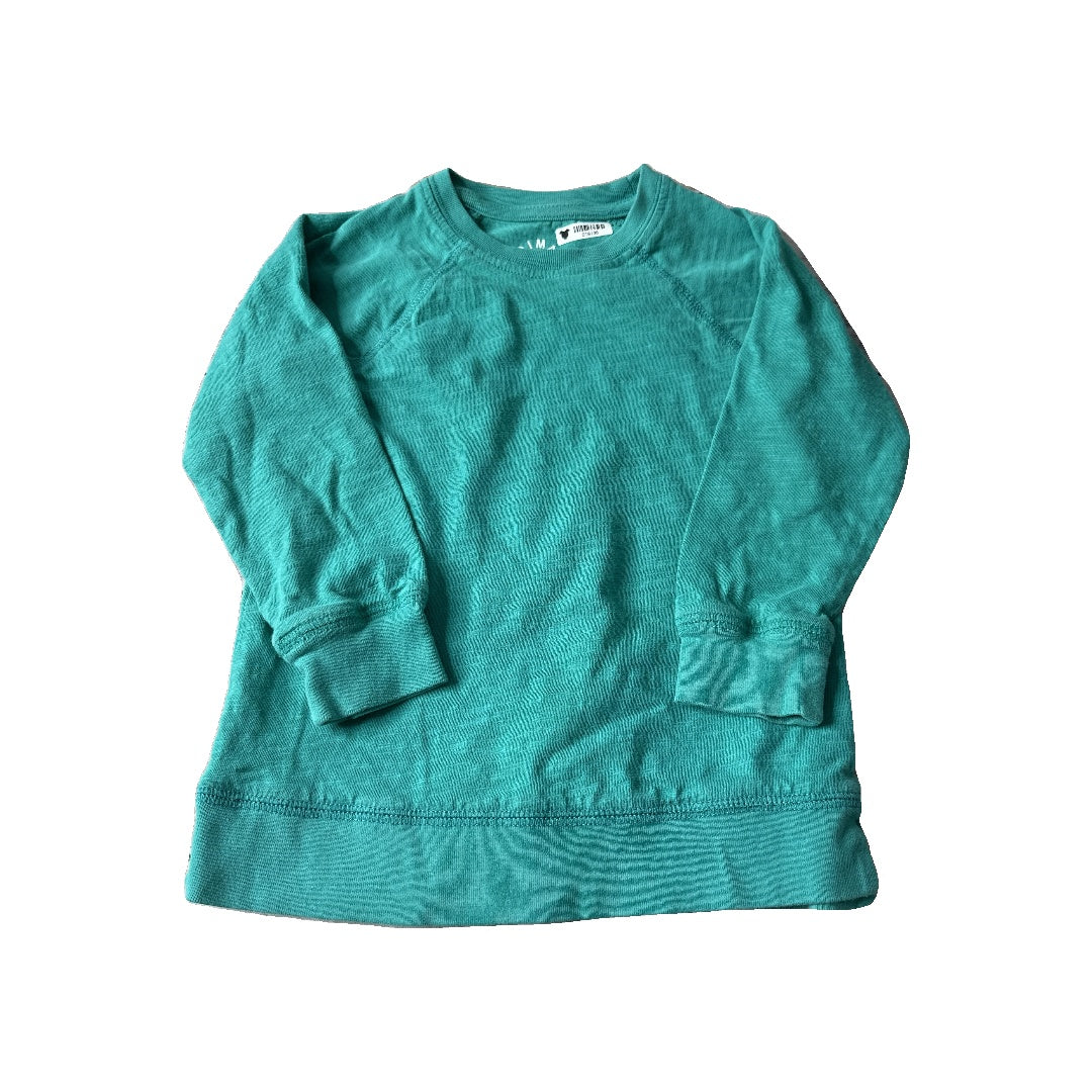 BabySprouts co Unisex green Long Sleeve Shirt Size: 3T green