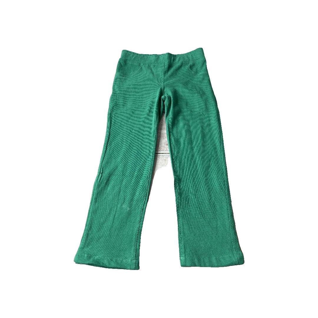 Kidential Unisex green Pants Size: 3T green