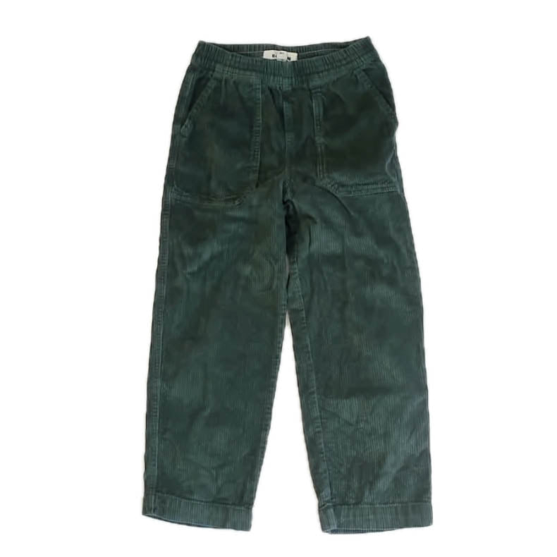 Boden Boys Green Corduroy Pants Size: 8 Years Green