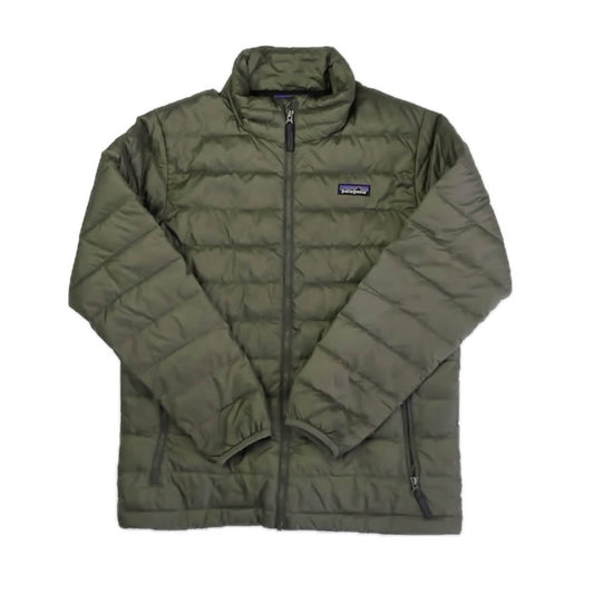 Patagonia Boys Green Jacket Size: 12 Years Green