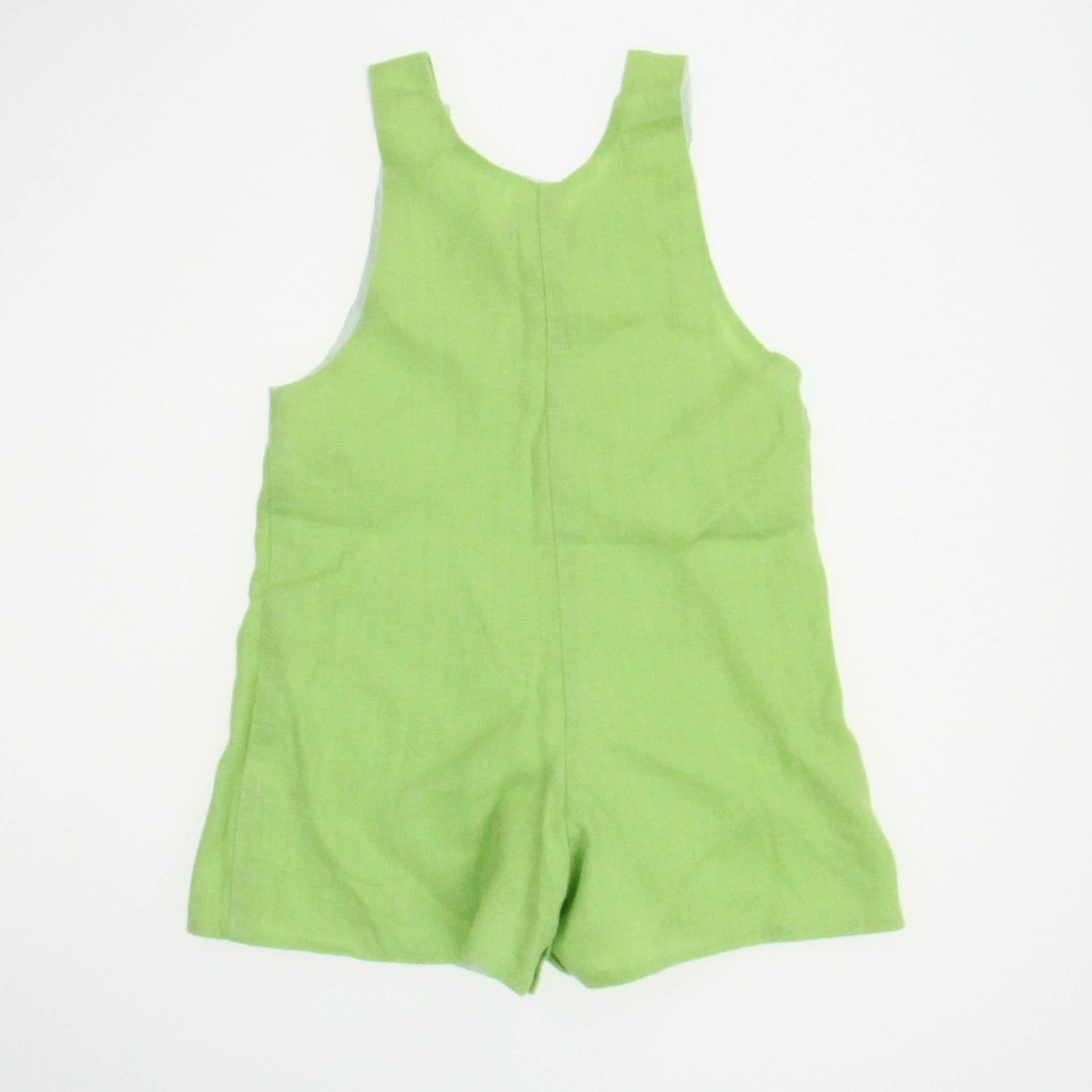 Jack & Teddy Boys Green Romper Size: 18 Months Green