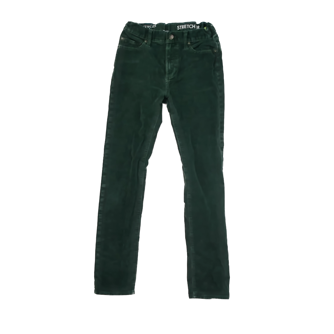 Crewcuts Boys Green Corduroy Pants Size: 16 years Green