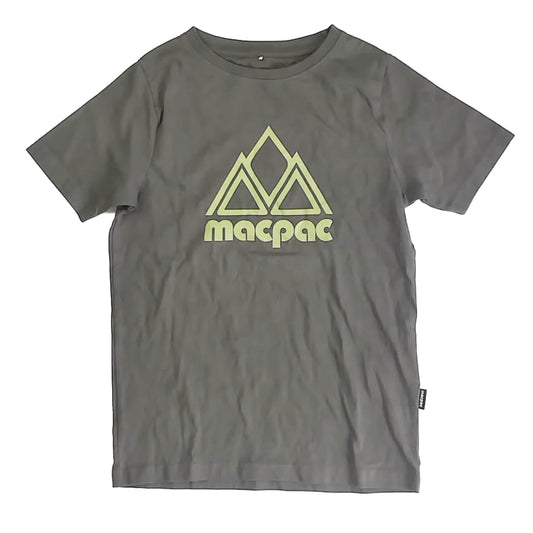 Macpac Boys Green T-Shirt Size: 10 Years Green