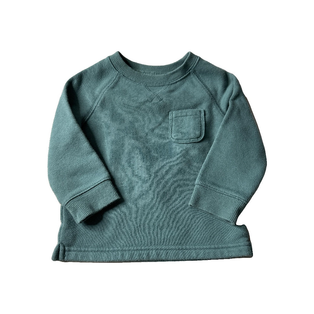 Cat & Jack Unisex green Sweater Size: 12 months green