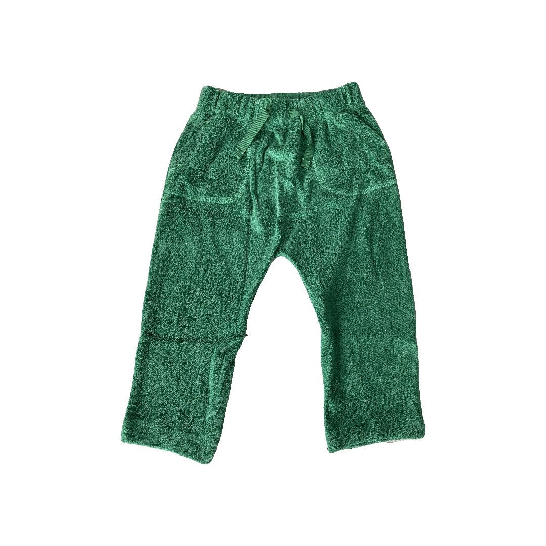Oliver & Rain Unisex green Pants Size: 18 months green