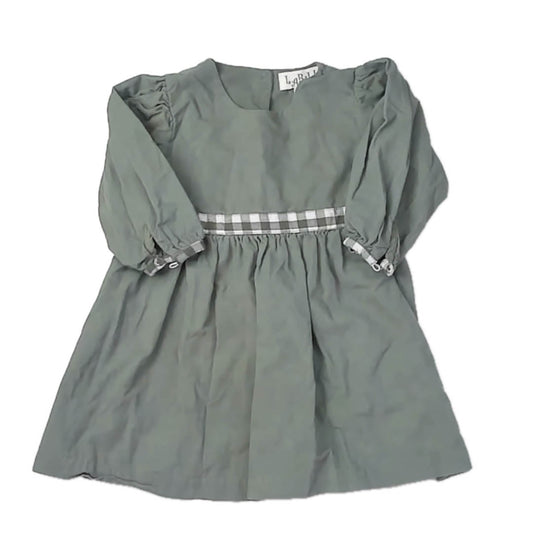 Larili Girls Green Dress Size: 2T Green