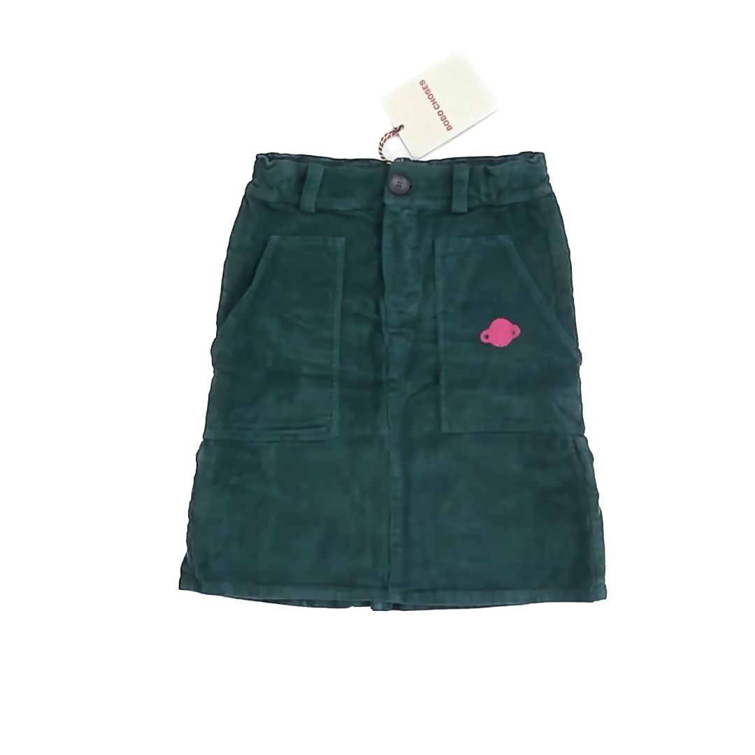 Bobo Choses Girls Green Skirt Size: 4-5T Green
