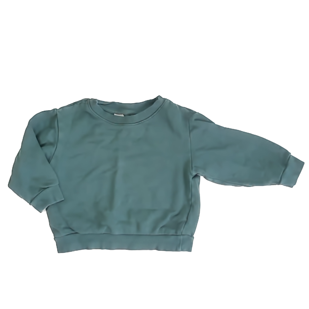 H&M Unisex Green Sweatshirt Size: 3-4T Green