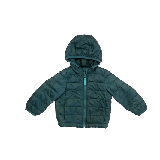 Primary Girls Green Winter Coat Size: 12-18 Months Green