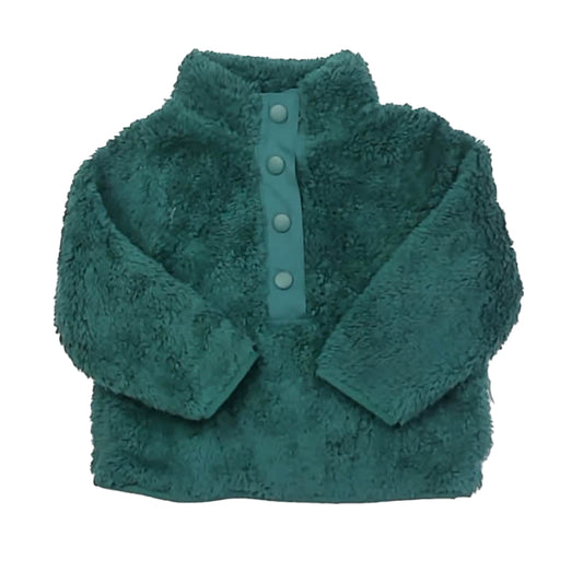Wonder Nation Unisex Green Fleece Size: 18 Months Green