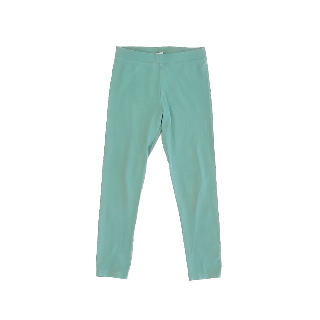 Crewcuts Girls Green Leggings Size: 6 Years Green