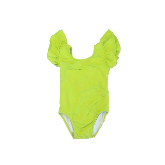 Unknown Girls Green Leotard Size: 7-8 Years Green