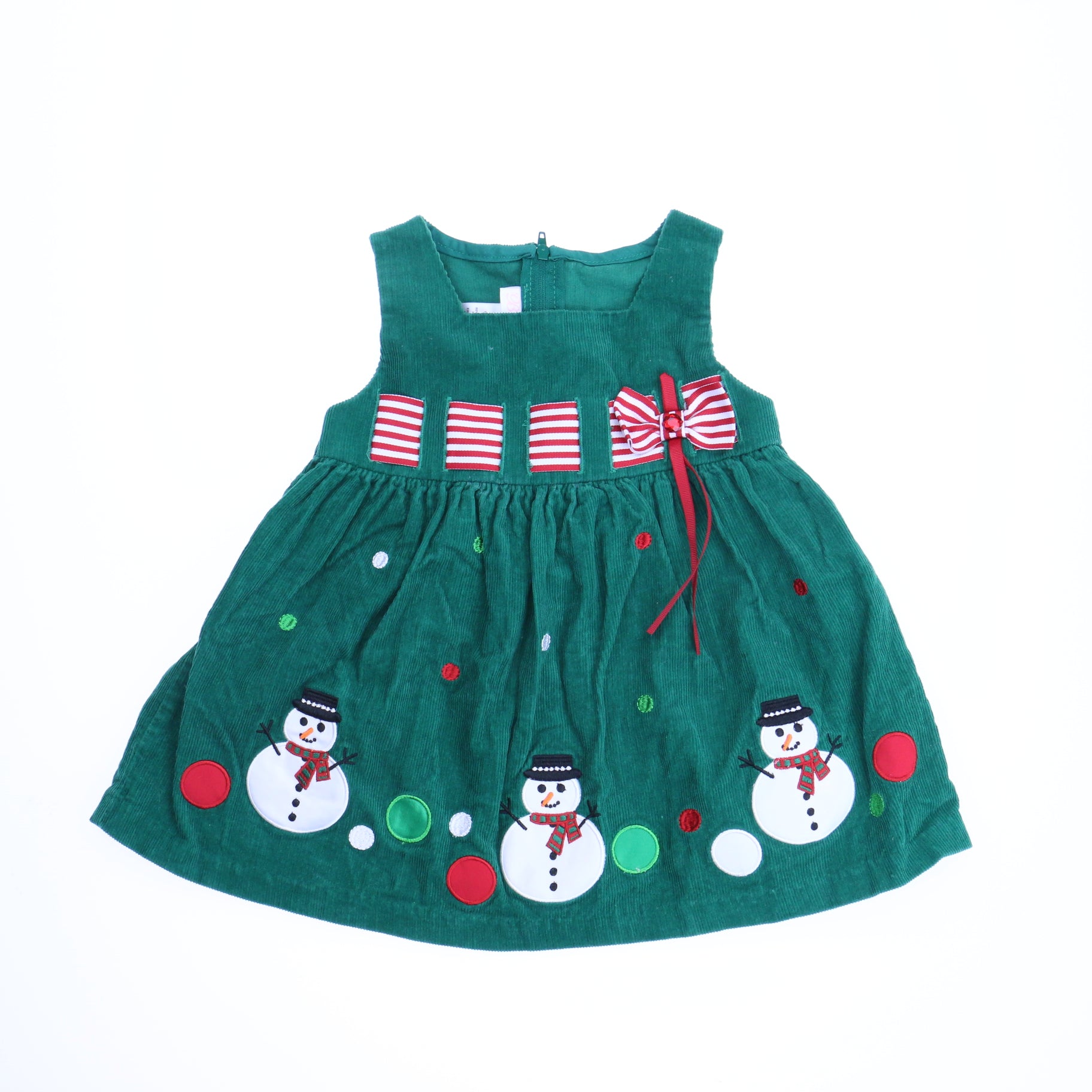 Bonnie Jean Girls Green Jumper Size: 12 Months Green