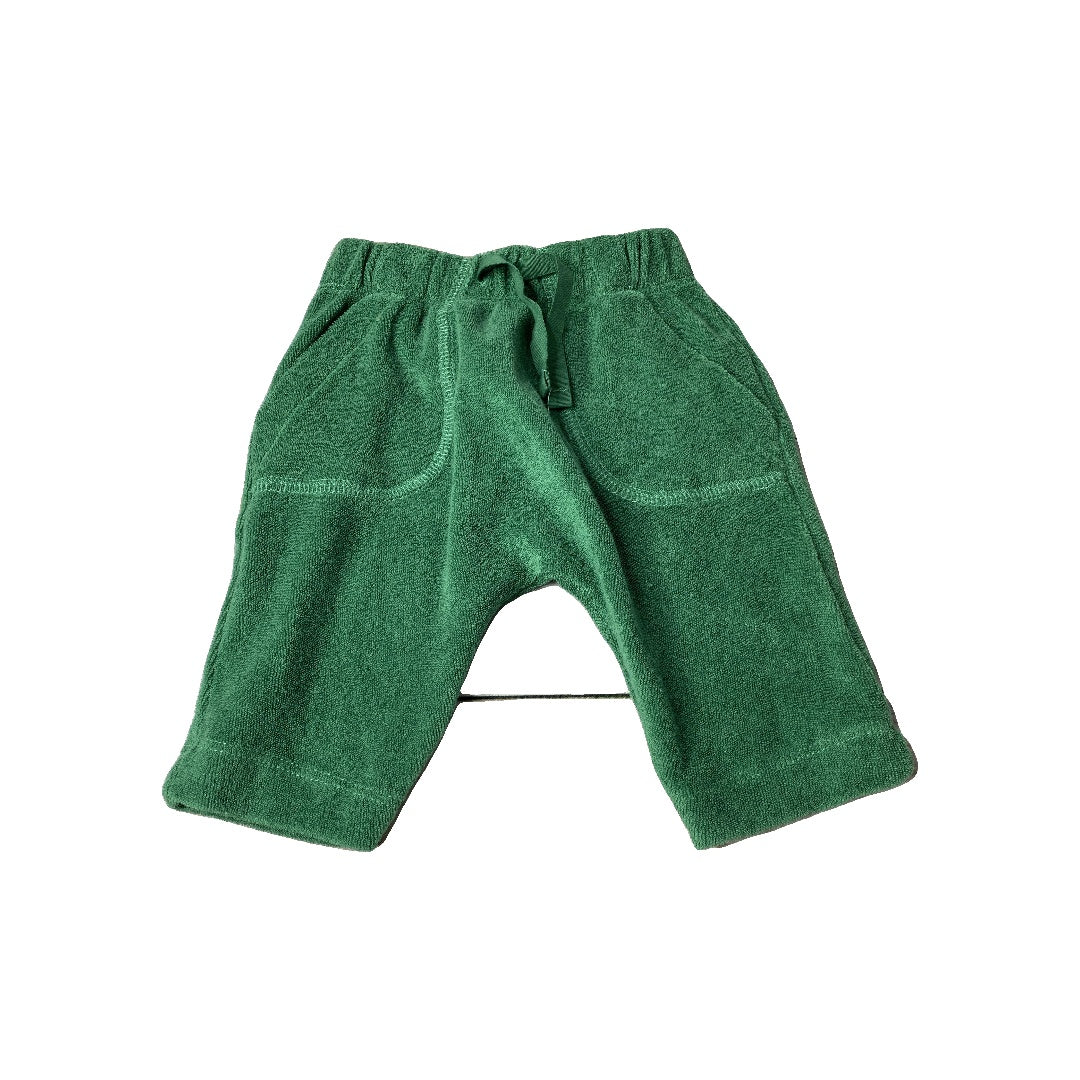 Oliver & Rain Unisex green Pants Size: 3 months green