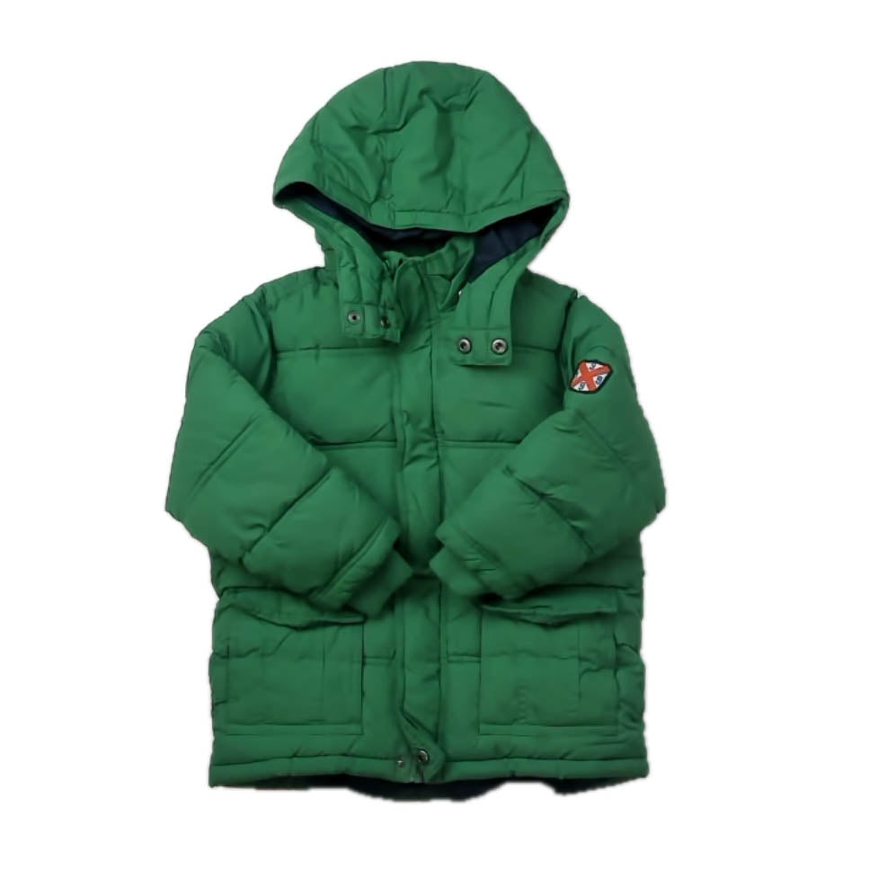 H&M Boys Green Winter Coat Size: 3-4T Green
