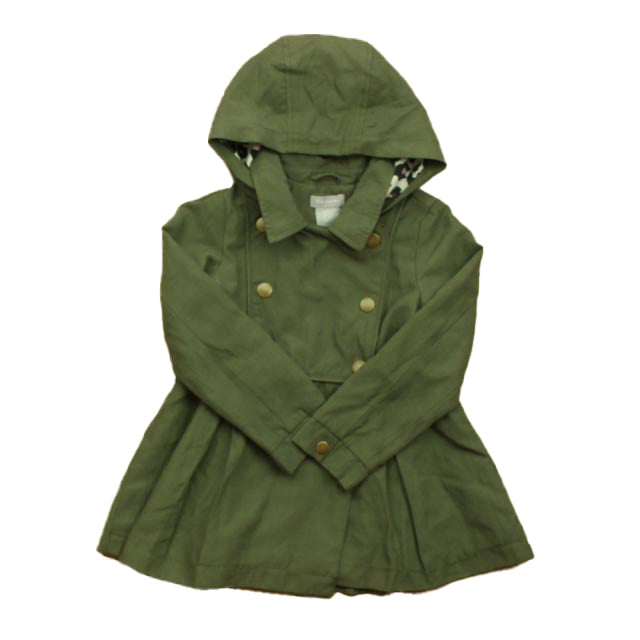 Tahari Girls Green Jacket Size: 3T