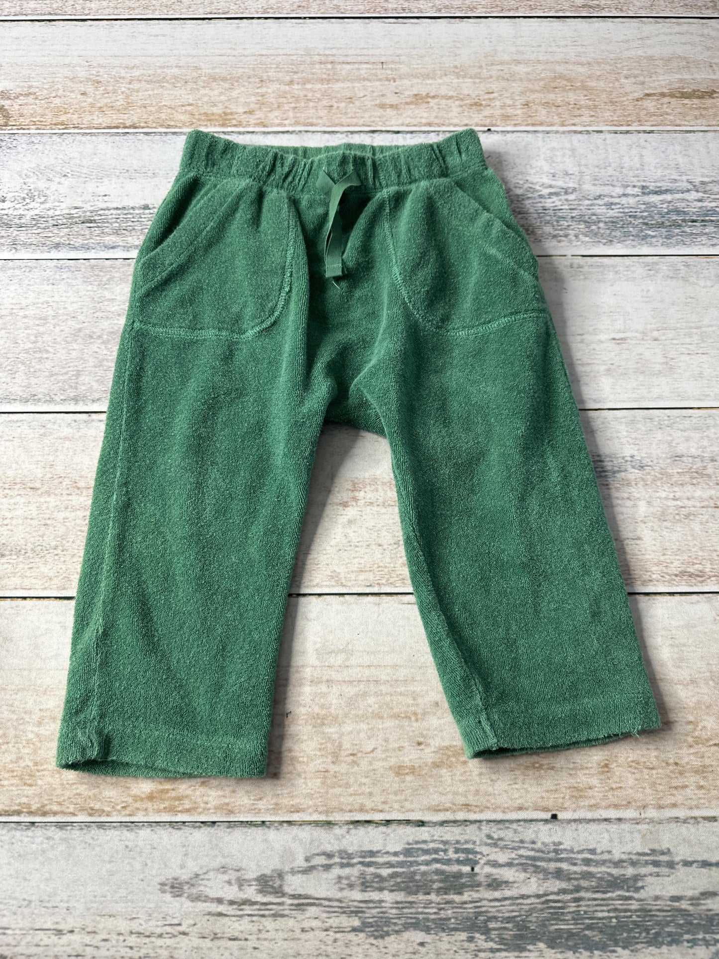 Oliver & Rain Unisex green Pants Size: 24 months green