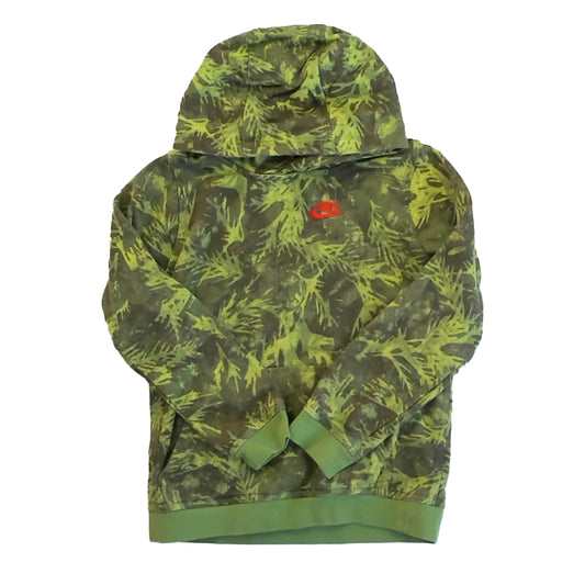 Nike Boys Green Hoodie Size: 10-12 Years Green