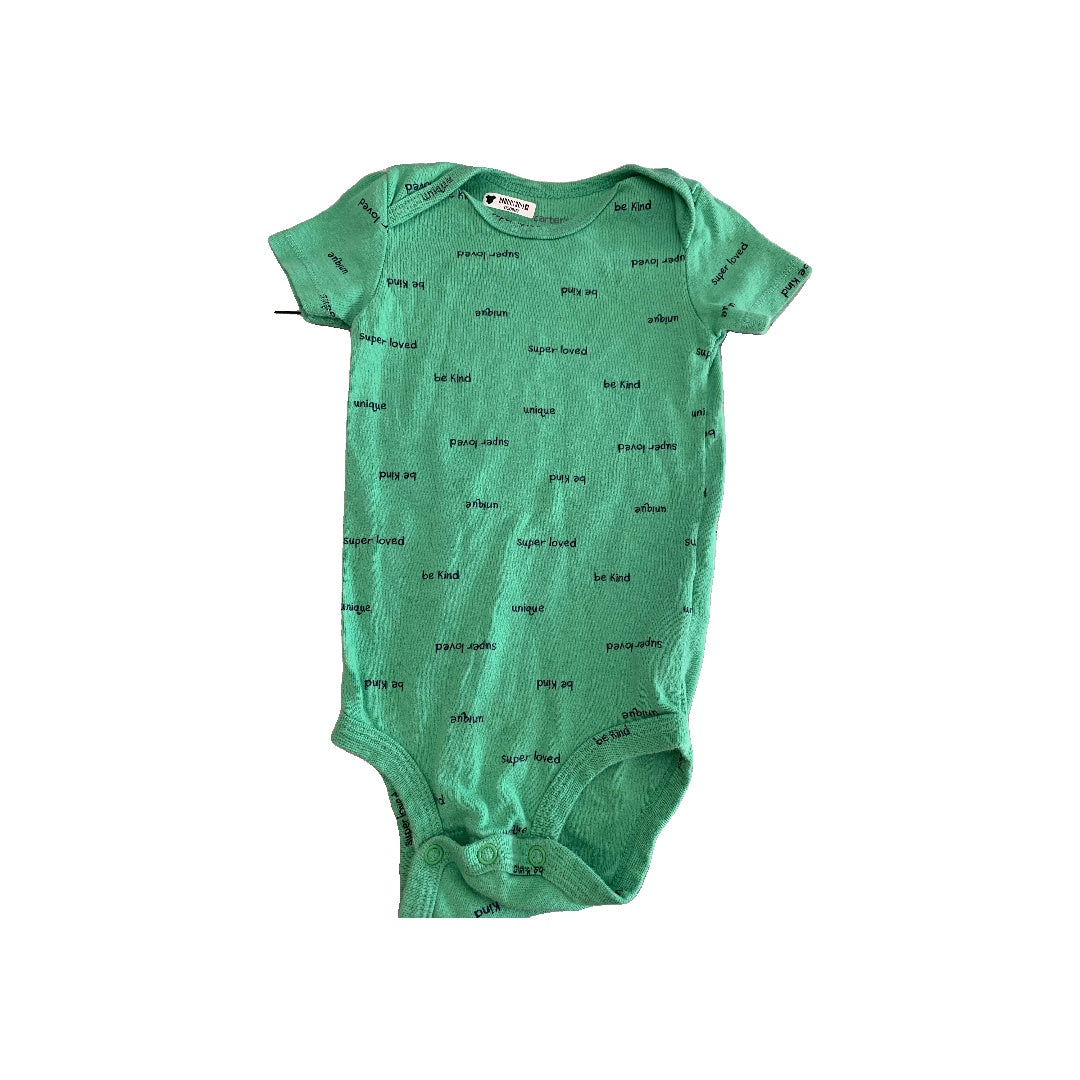 Carters Unisex green Onesie Size: 12 months green