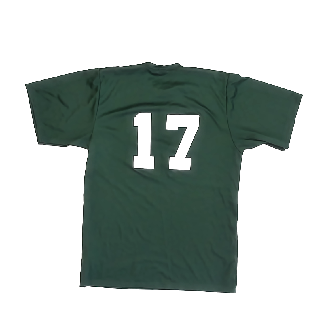 Michigan State Boys Green Athletic Top Size: Youth L Green