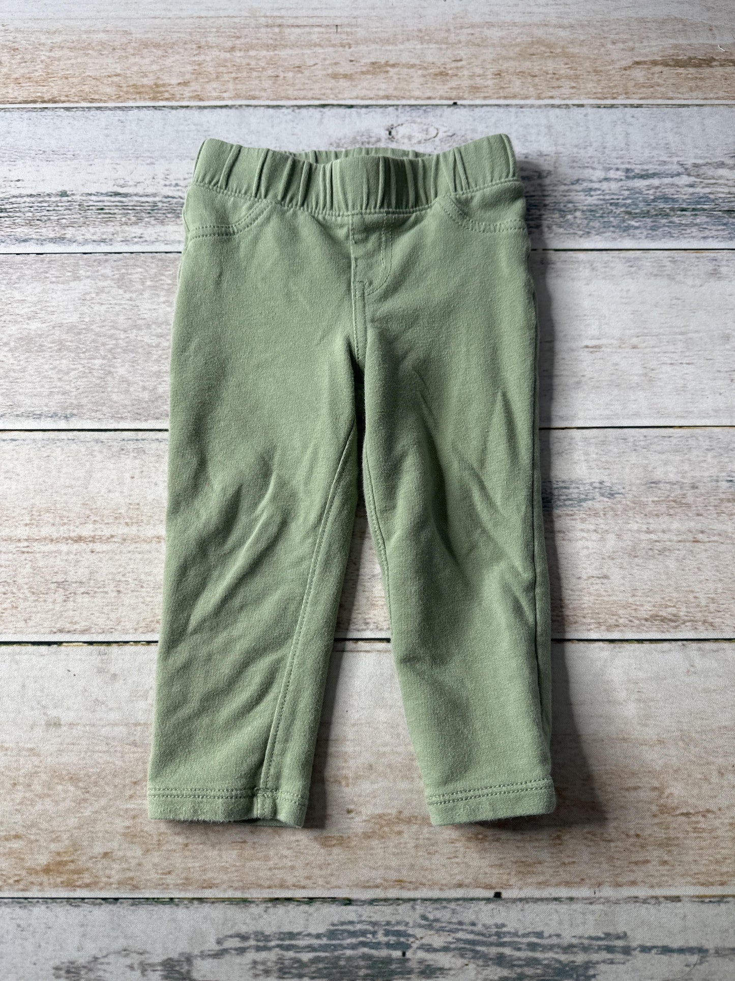 Cat & Jack Girls green Pants Size: 18 months green