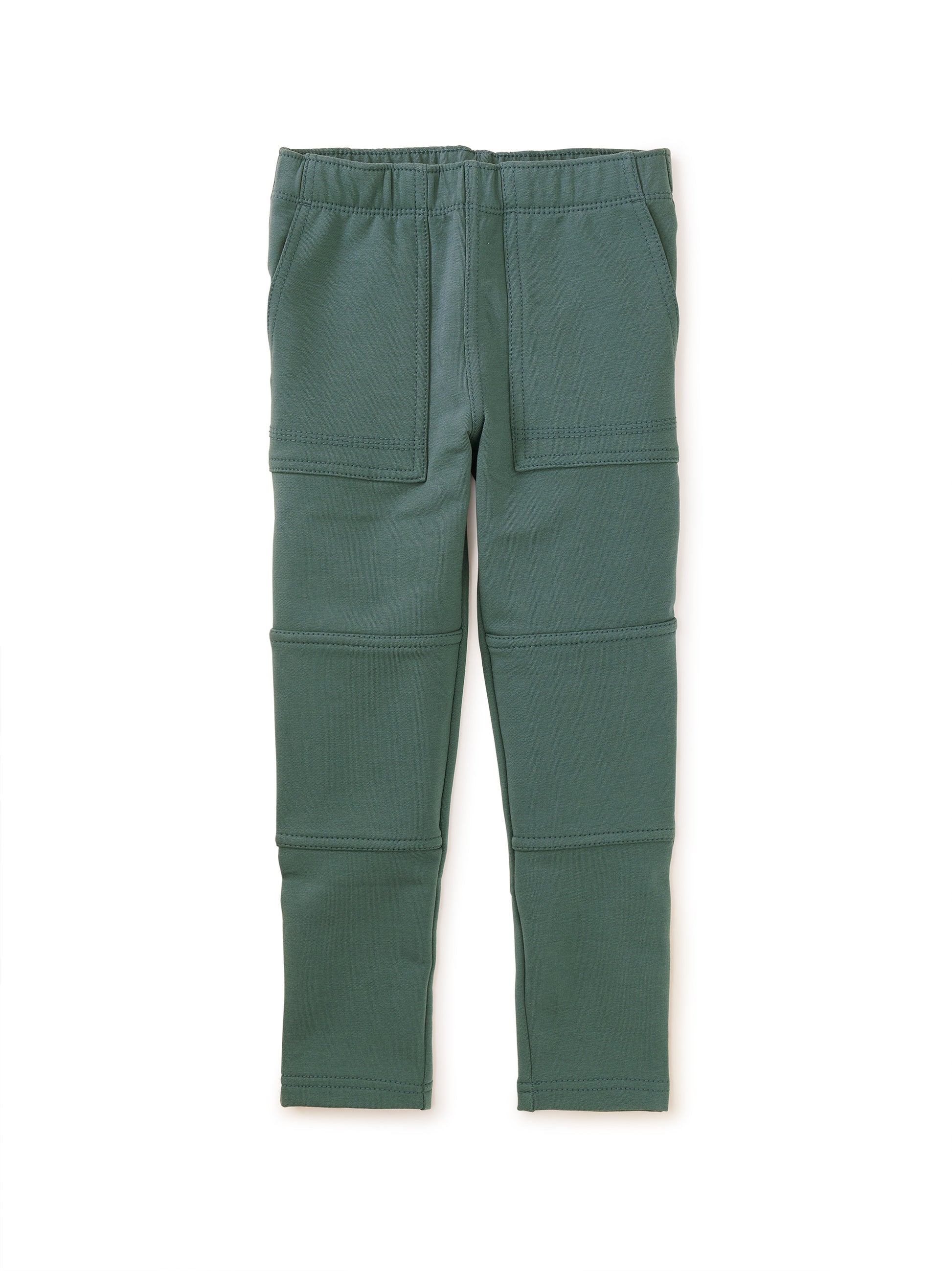 Tea Collection Girls Green Leggings Size: 7 Years Green