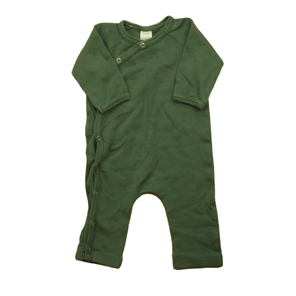 Kate Quinn Boys Green 1-piece Non-footed Pajamas Size: 0-3 Months