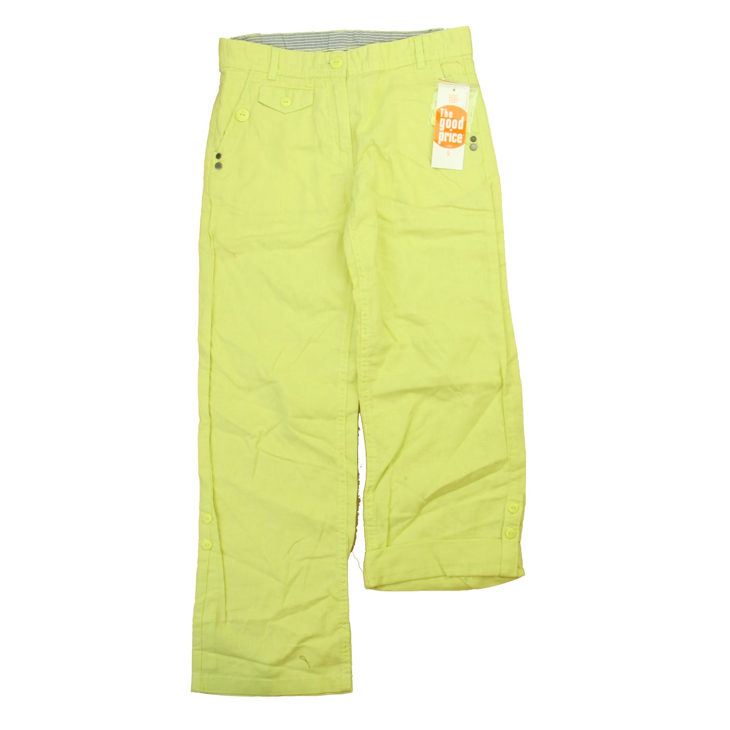 Okaidi Girls Green Pants Size: 10 Years