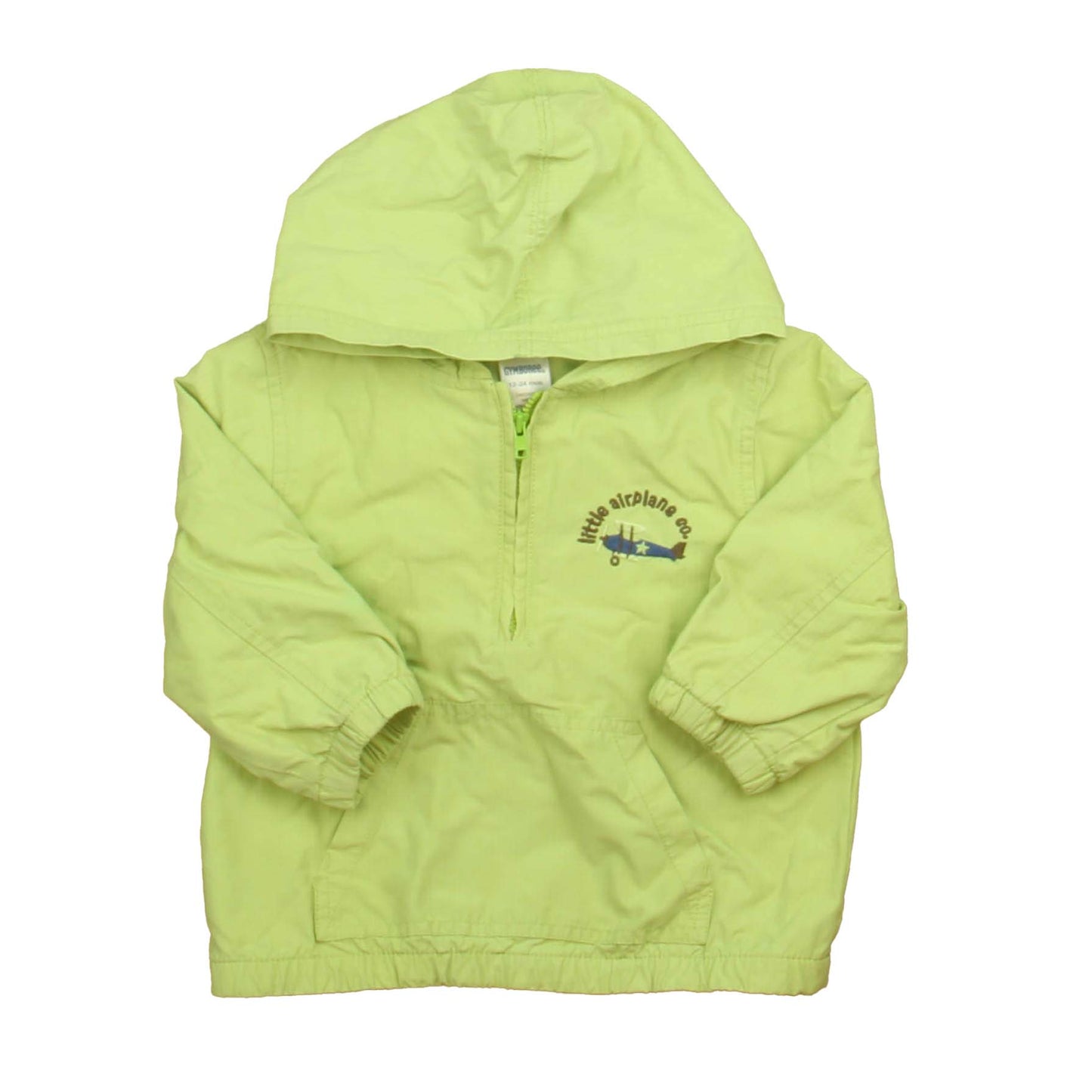 Gymboree Boys Green Jacket Size: 12-24 Months