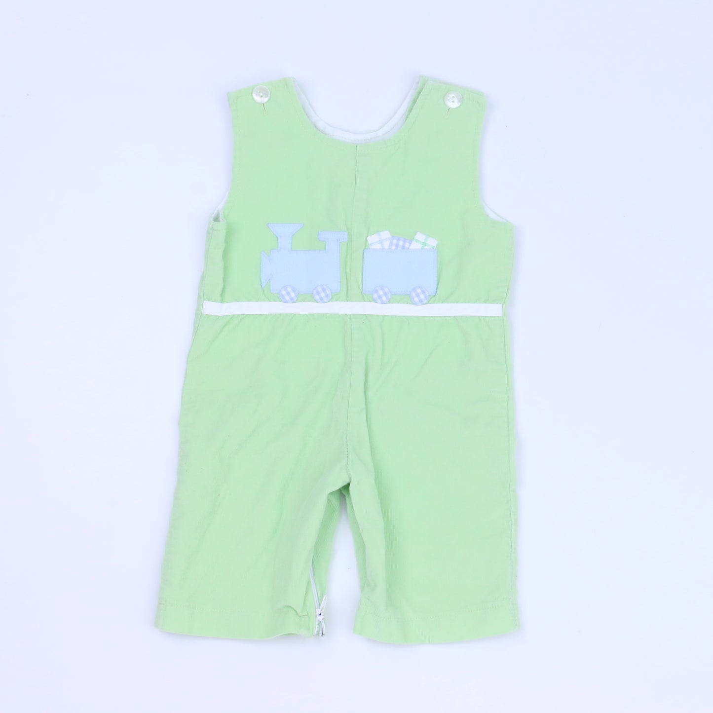 Funtasia too Boys Green Overalls Size: 6 Months