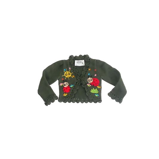 Unknown Girls Green Cardigan Size: *18-24 Months Green