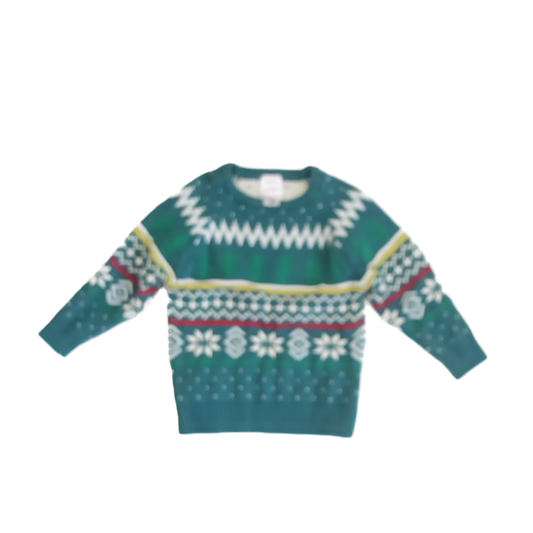 Hanna Andersson Boys Green Sweater Size: 90 (3T) Green