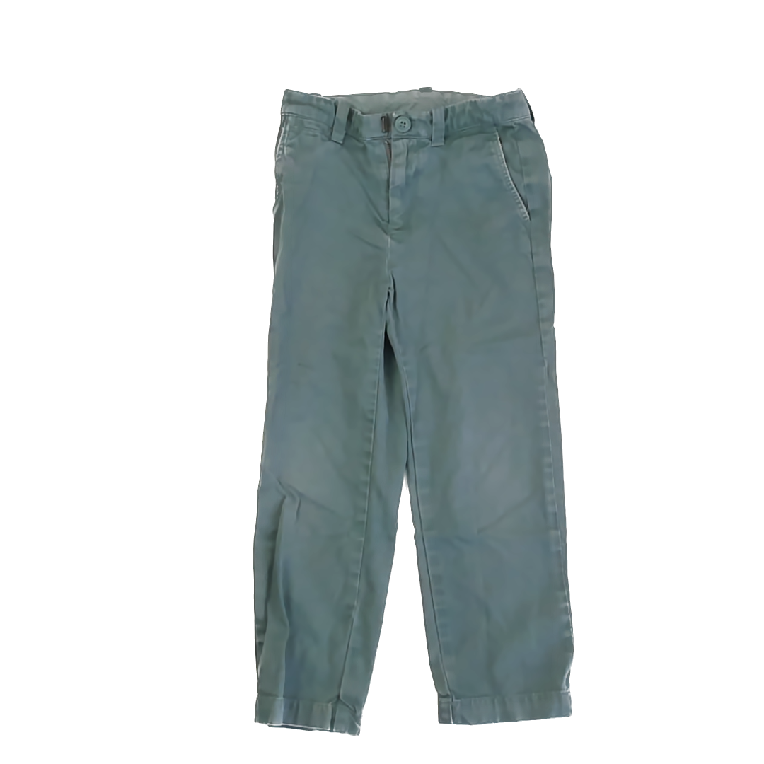 Crewcuts Boys Green Slacks Size: 6 Years Green