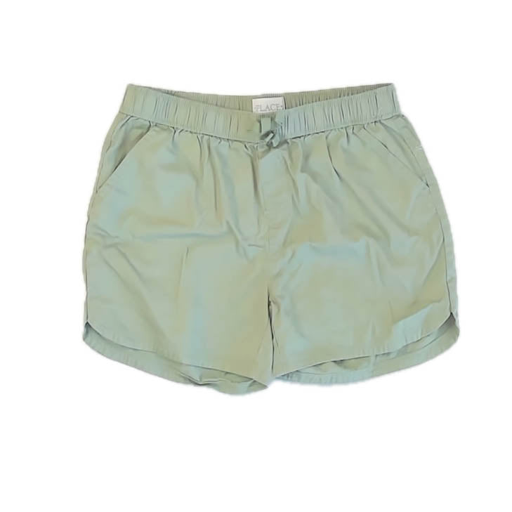 The Children's Place Girls Green Shorts Size: 12 Years Green