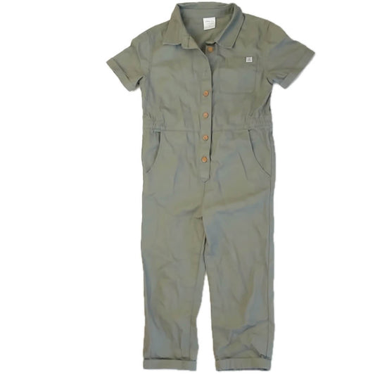 Lauren Conrad Girls Green Romper Size: 5T Green