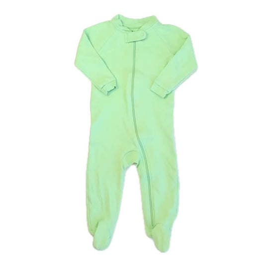 Pact Boys Green 1-piece footed Pajamas Size: 6-9 Months Green