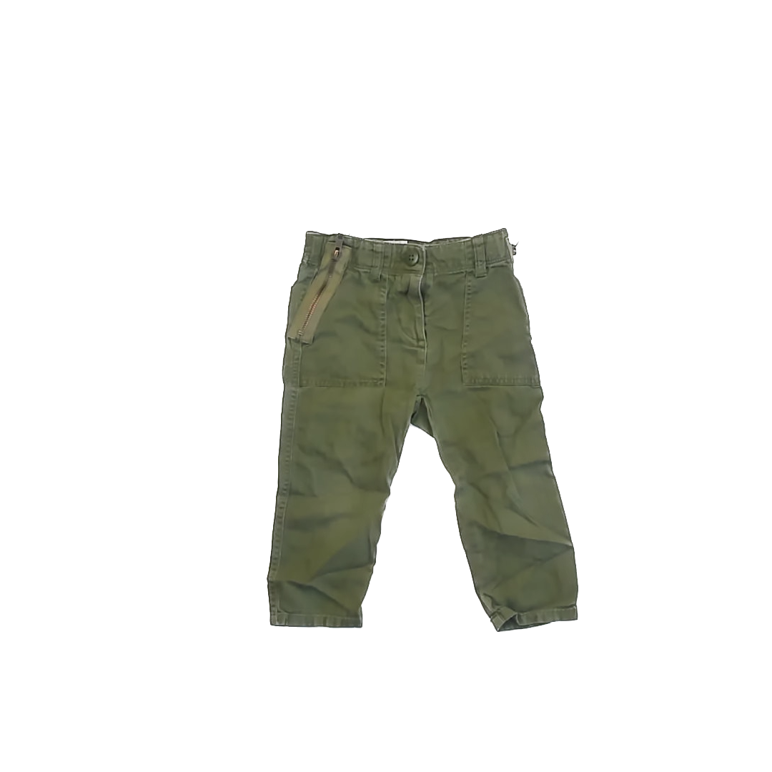 Crewcuts Girls Green Cargo Pants Size: 3T Green