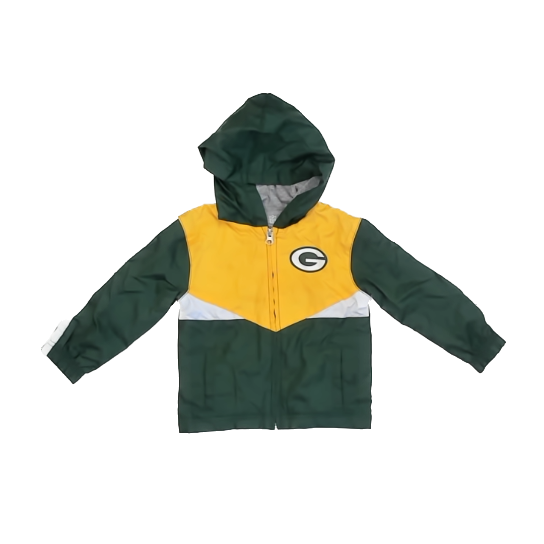 NFL Boys Greenbay Packers Jacket Size: 2T Greenbay Packers