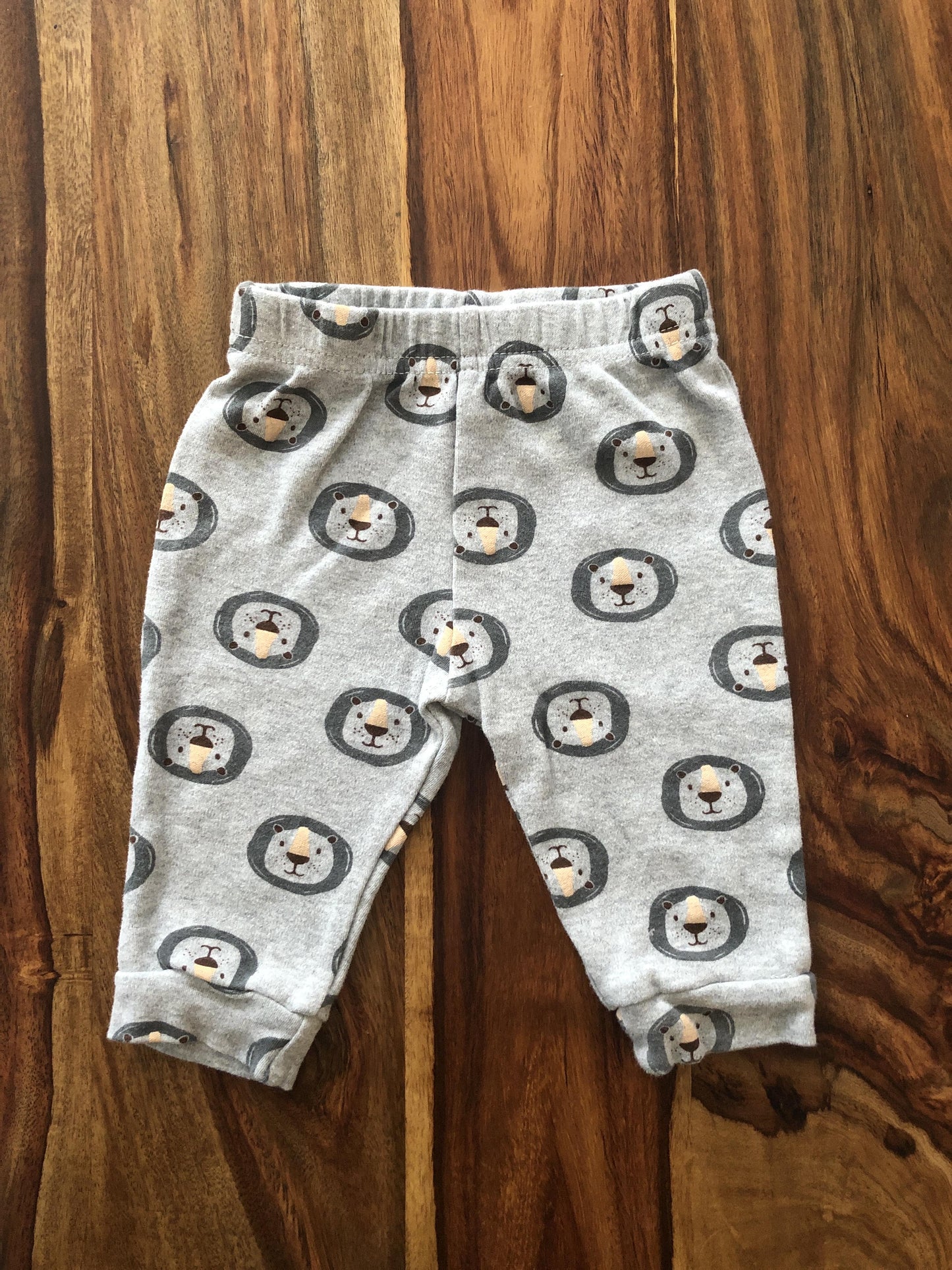 Bon bebe Boys Grey | animals Pants Size: 6-9 months Grey | animals